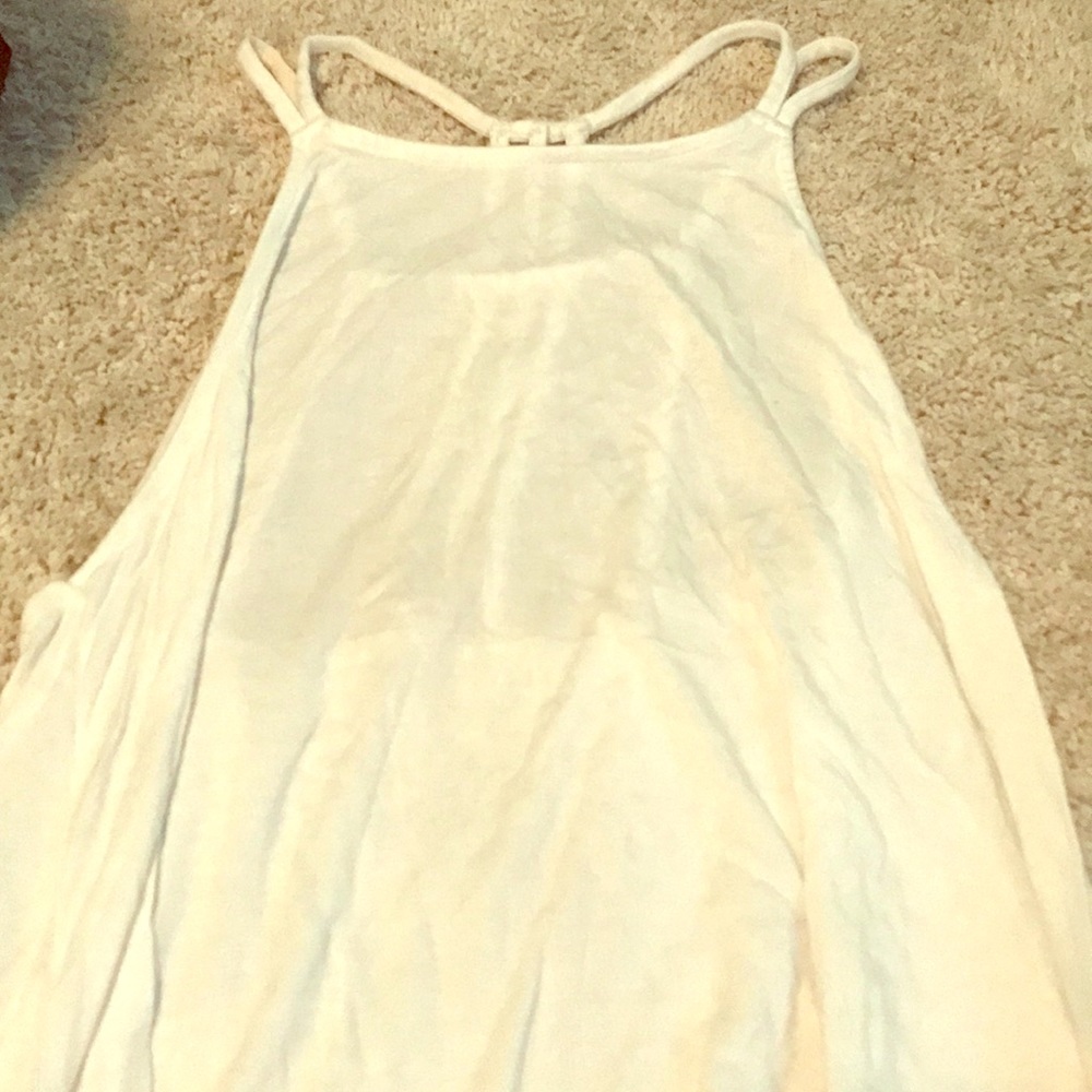 Open back tank